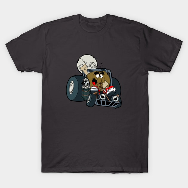 Murky and Lurky Cruise Round In Their Grunge Buggy T-Shirt by RobotGhost